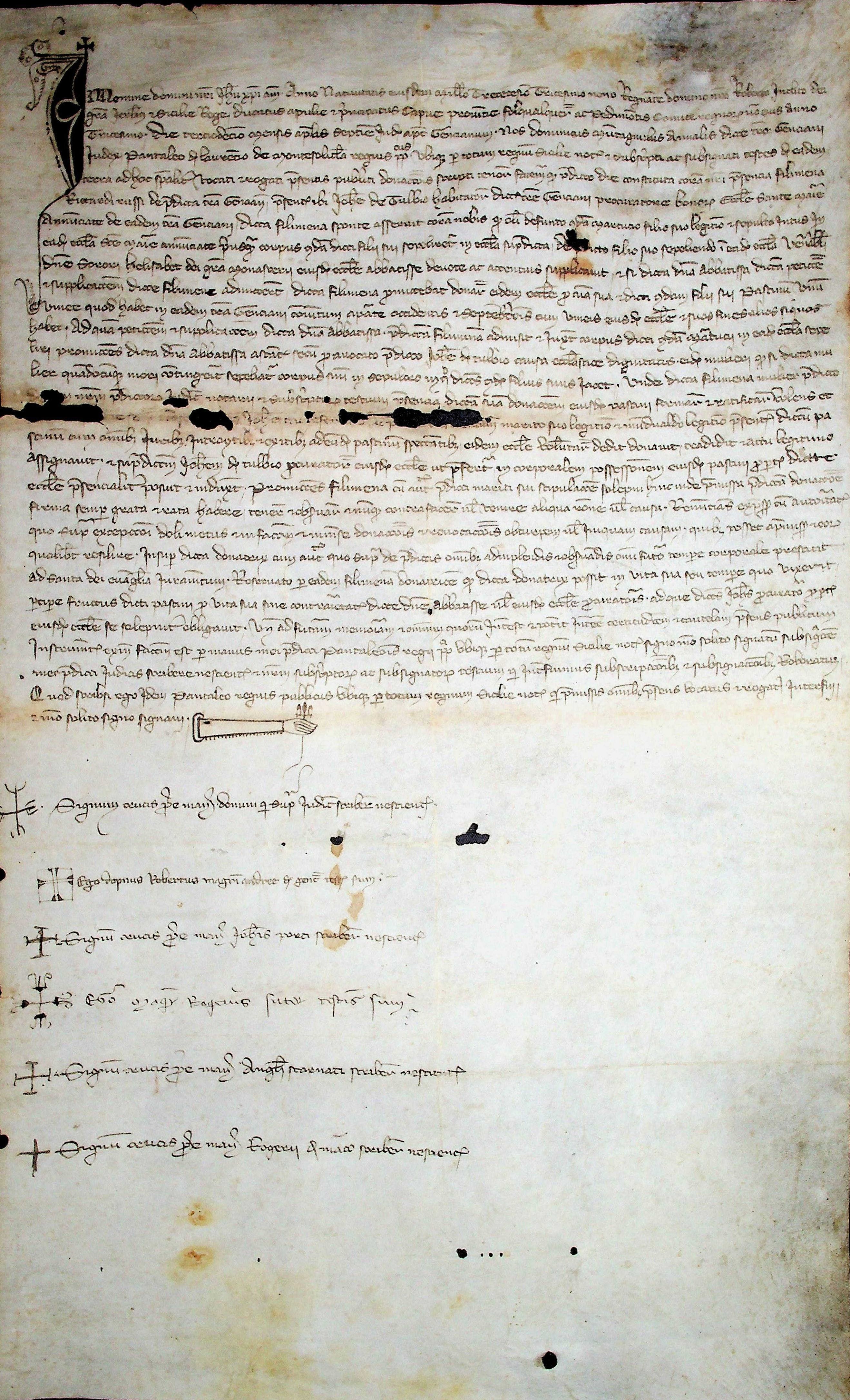 Frammenti d’Archivio. Le pergamene angioine del Monastero della Ss. Annunziata di Genzano
